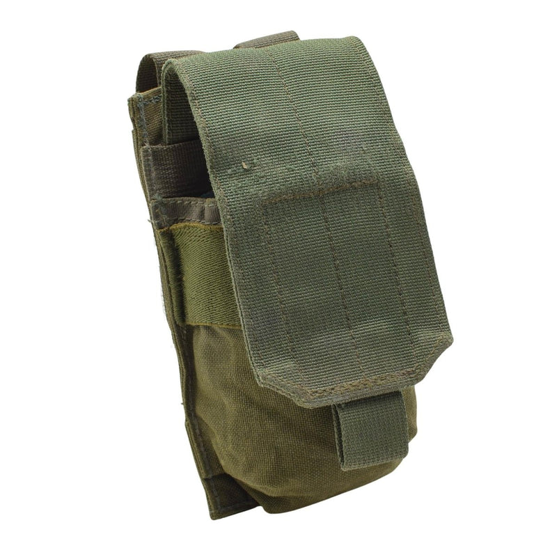 Original British Military single magazine pouch M4/M16 mag bag holder Olive - GoMilitar