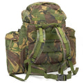 Oryginalne brytyjskie taktyczne plecak Woodland Camo 90 litrów bocznych kieszeni