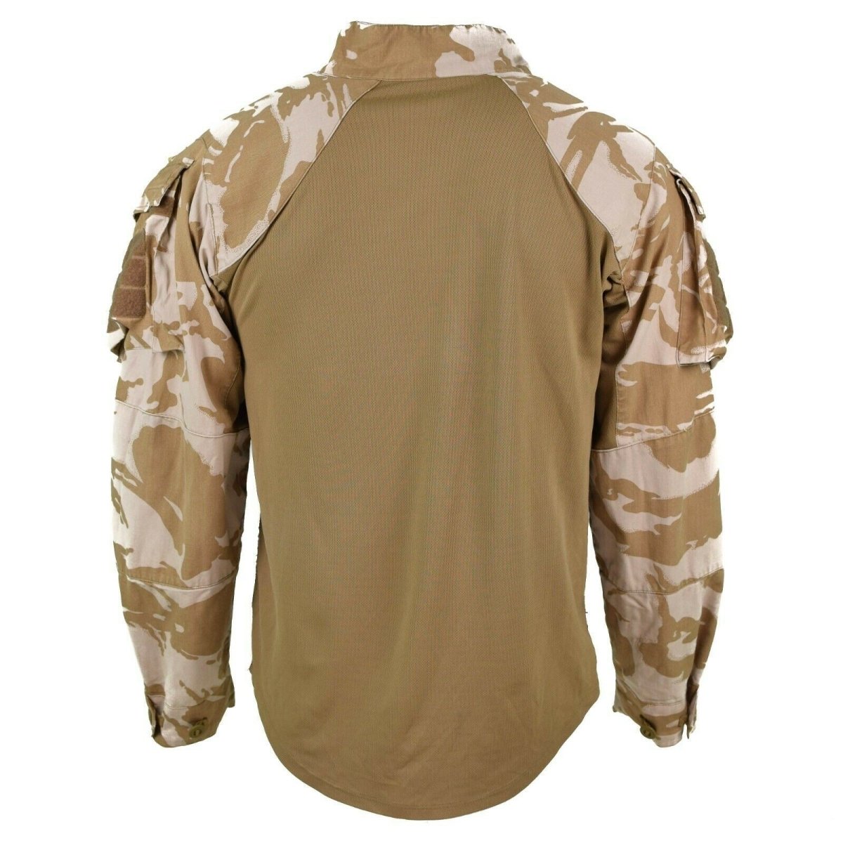 Oryginalny Brytyjczycy pod ciałem koszulką Ubac Desert Camouflage Wojskowy problem
