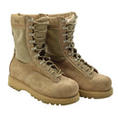 Original Canadian Army STC Combat Boots Suede Leather Military Surplus Brown - GoMilitar