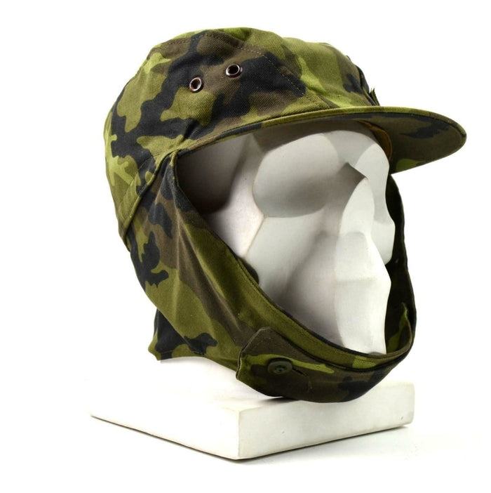 Oryginalna czapka wojskowa armii czeskiej M 95 camo CZ, czapka bojowa typu woodland NOWOŚĆ - GoMilitar