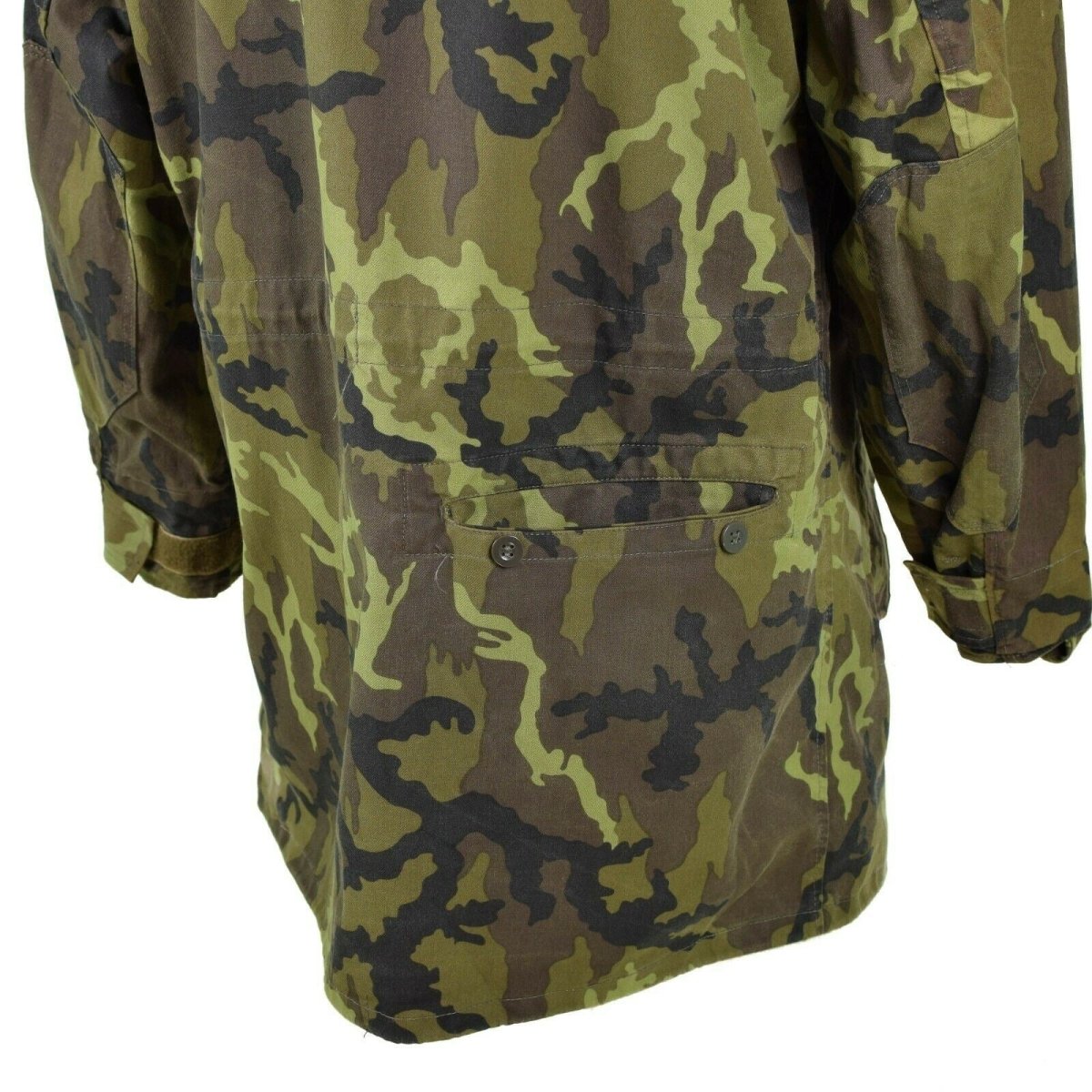 Oryginalny czeski armia wojskowa walka cz 95 Camo Field Jacket Parka Hooded