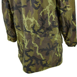 Oryginalny czeski armia wojskowa walka cz 95 Camo Field Jacket Parka Hooded