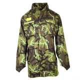 Oryginalny czeski armia wojskowa walka cz 95 Camo Field Jacket Parkha New