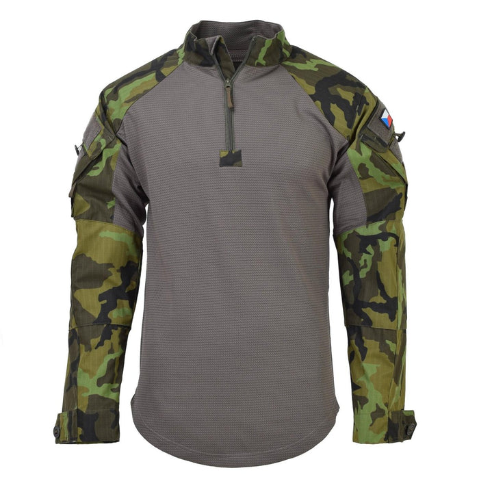 Oryginalne taktyczne koszulki bojowe armii czeskiej ubac woodland camo z długim rękawem NOWOŚĆ - GoMilitar