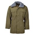 Oryginalna czeska kurtka wojskowa Parkana M85 W liniowca z kapturem Long Hem Army Olive