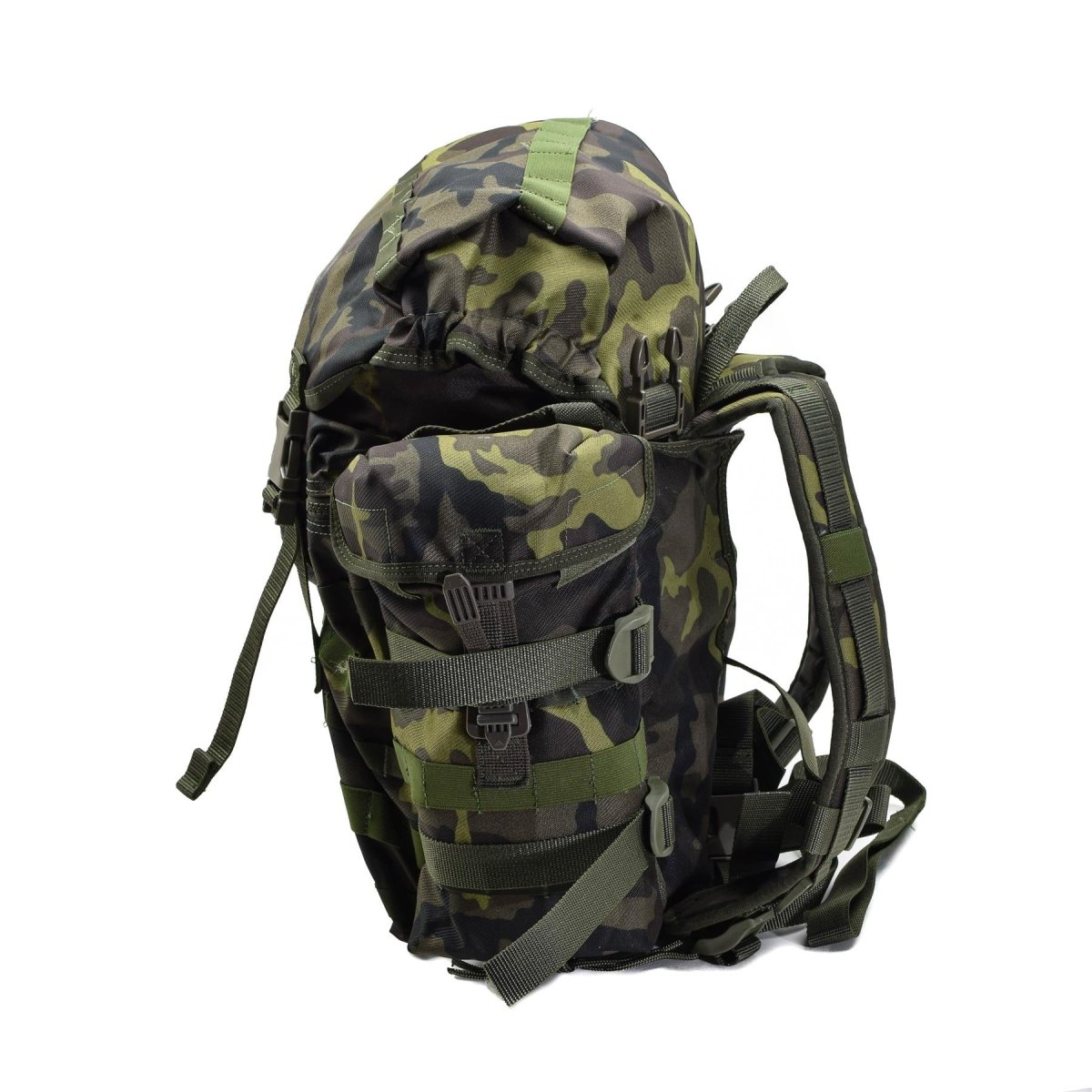 Oryginalna Czech Republika Military Molle Plecak Quick Release Woodland Camo 30L