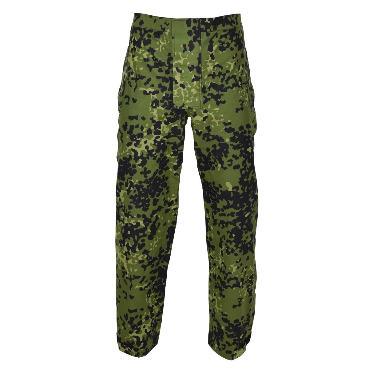 Oryginalny duński wojskowy Camo M84 Deszczowe spodnie wodoodporne elastyczne spodnie nowe
