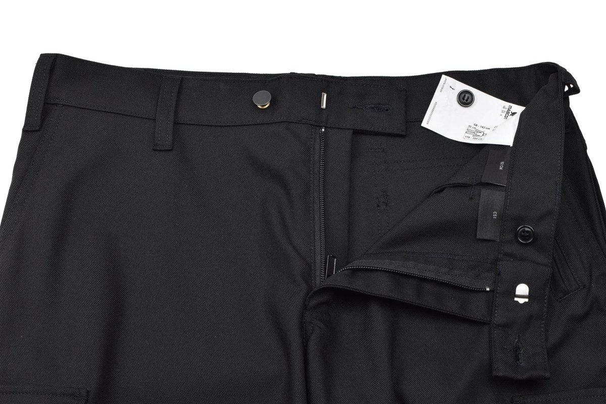 Oryginalne Danii Wojskowe Black Work Pants D-ring Spodnie silne trwałe nowe
