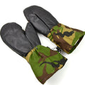 Oryginalna armia holenderska DPM Woodland Camo Mittens. Holenderskie rękawiczki wojskowe