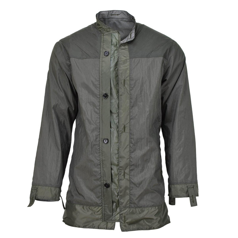 Original Dutch army M65 waterproof military parka with thermal lining, durable and windproof for extreme weather.