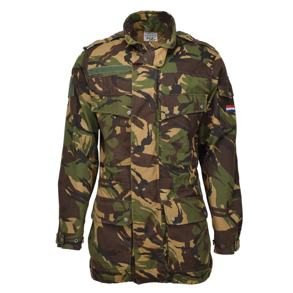 Oryginalna holenderska kurtka armii m65 Wodoodporna parka wojskowa z podszewką Tryraminate