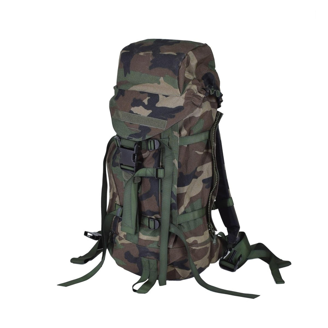 Oryginalne holenderskie wojskowe piechoty morskie piechoty piechoty morskiej pieszo pieszo kempingowe Woodland 40L