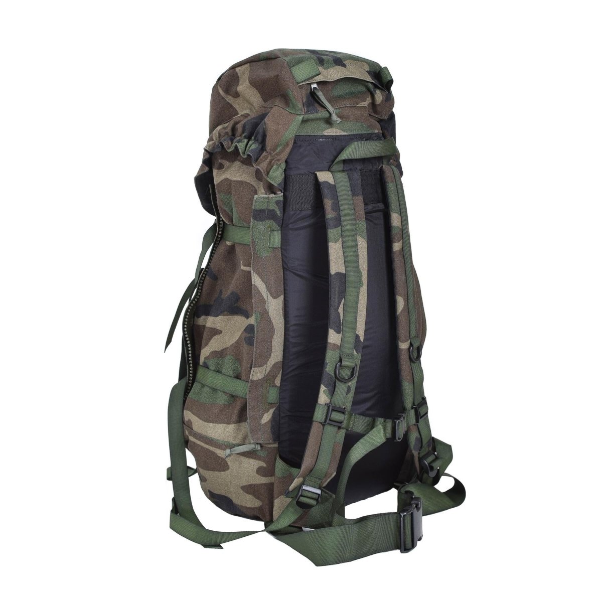 Oryginalne holenderskie wojskowe piechoty morskie piechoty piechoty morskiej pieszo pieszo kempingowe Woodland 40L