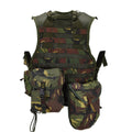 Oryginalna holenderska kamizelka wojskowa Ops Pokrowiec z możliwością regulacji DPM Woodland Camo