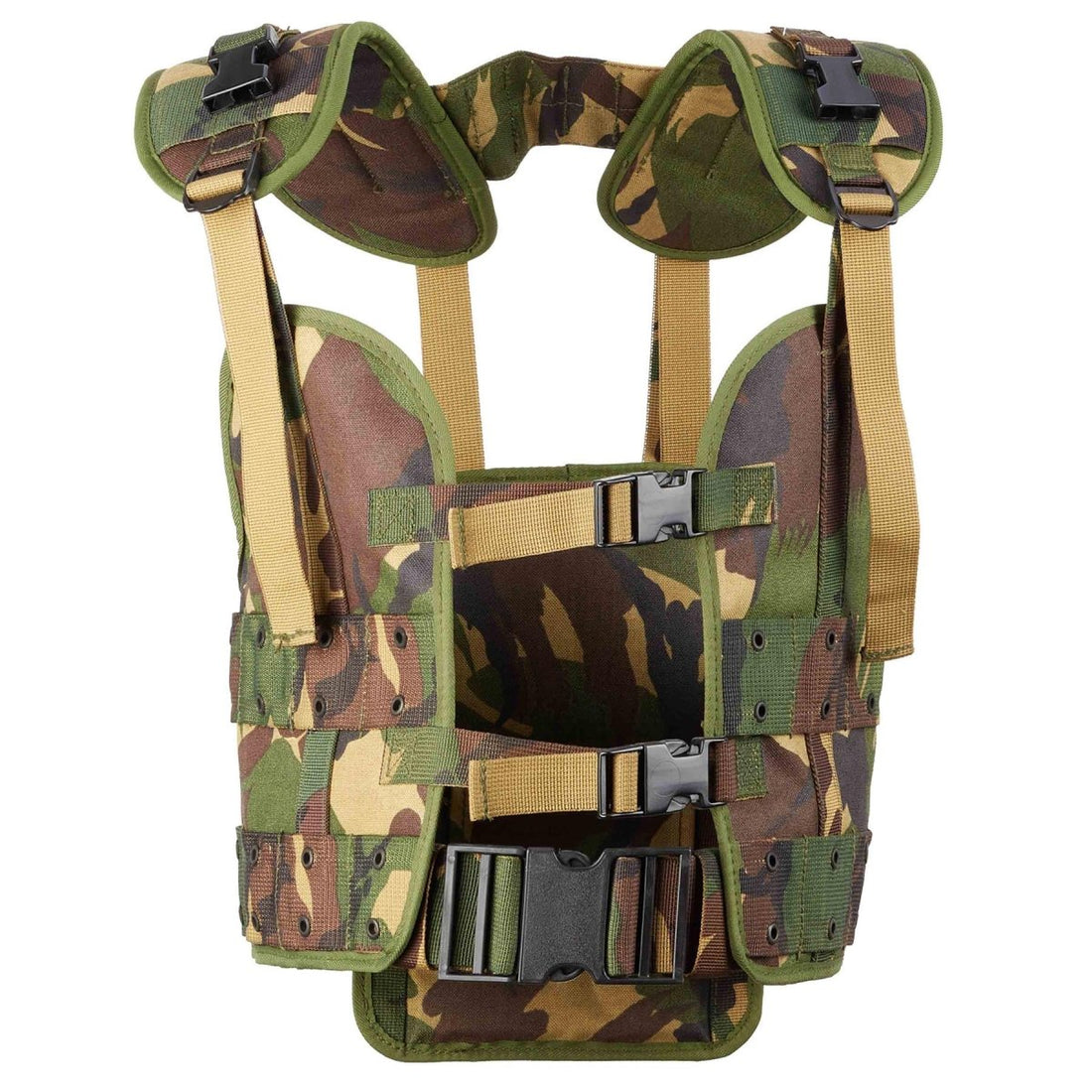 Oryginalny holenderski wojskowy kamizelka taktyczna Woodland Camuflage Field Woods Sprzęt
