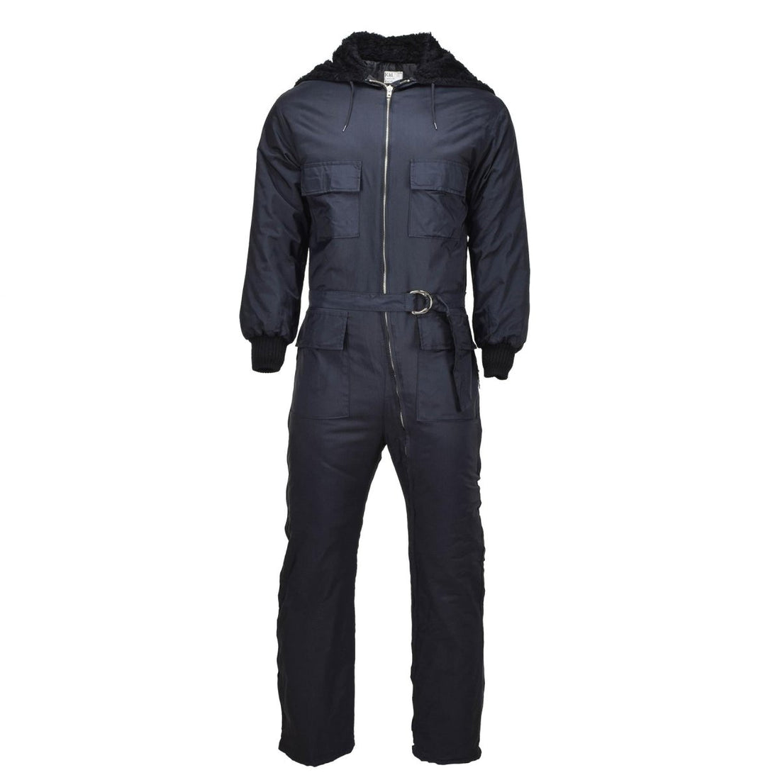 Oryginalny holenderski wojskowy zimowy kombinezon Faux Fur Harmed Screy Scossuit