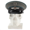 Oryginalne wschodnie niemieckie nva armia Visor Cap Air Forces Airia Oniósł Nowy kapelusz Nowy
