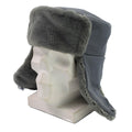 Oryginalny Oficer armii Wschodnich Niemiec Winter Hat Zimna pogoda Ushanka Faux Fur New