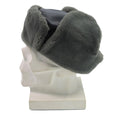 Oryginalny Oficer armii Wschodnich Niemiec Winter Hat Zimna pogoda Ushanka Faux Fur New