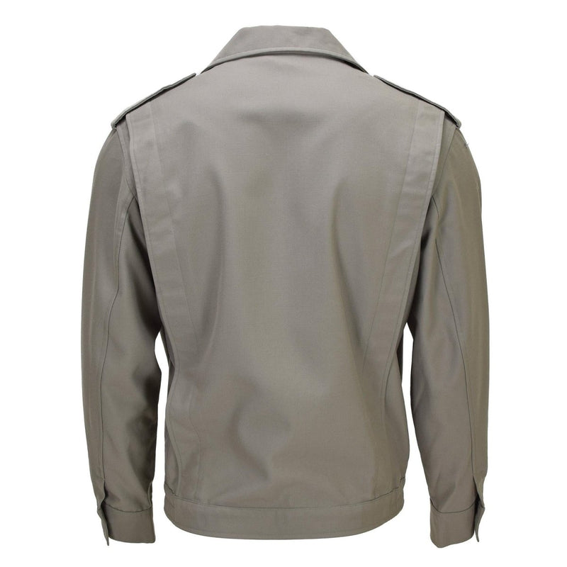 Original French Military Classic Jacket Pleated Elasticated hemline Grey - GoMilitar