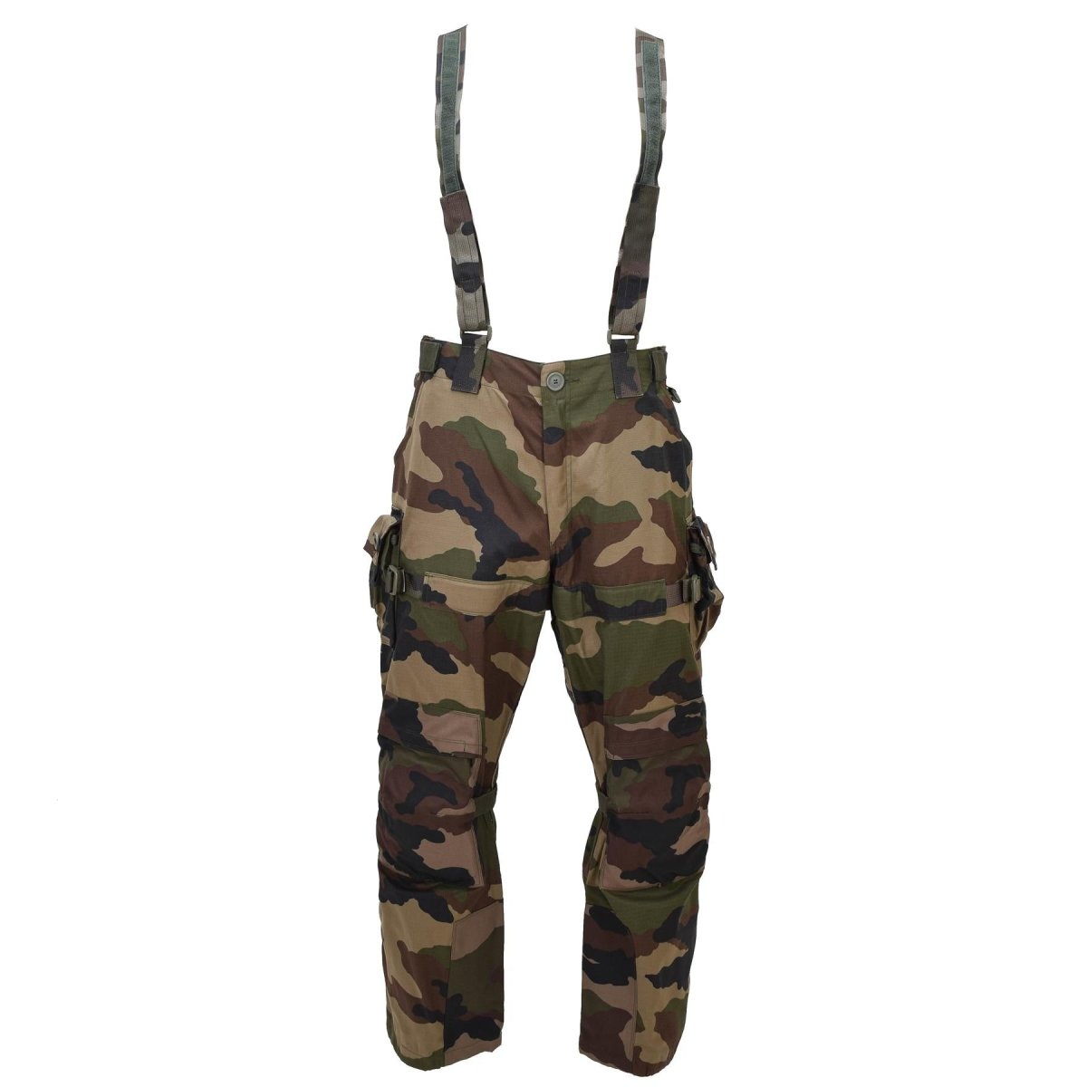 Oryginalne francuskie spodnie wojskowe Felin F4 Trwałe Ripstop CCE Camo