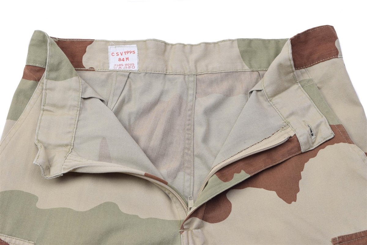 Oryginalne francuskie spodnie wojskowe F2 Desert Camo Spodnie Wzmocnione armia BDU spodnie