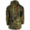 Oryginalna niemiecka kurtka polowa Goretex Flecktarn Wodoodporny sprzęt przeciwdeszczowy Parkana