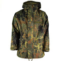 Oryginalna niemiecka kurtka polowa Goretex Flecktarn Wodoodporna deszcz