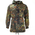 Oryginalna niemiecka kurtka pola armia parka parka wojskowa Flecklecktarn Camo wkładnia
