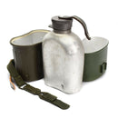 Original German Army Mess Kit Canteen Drinking Flask Water Bottle Cookware Army - GoMilitar