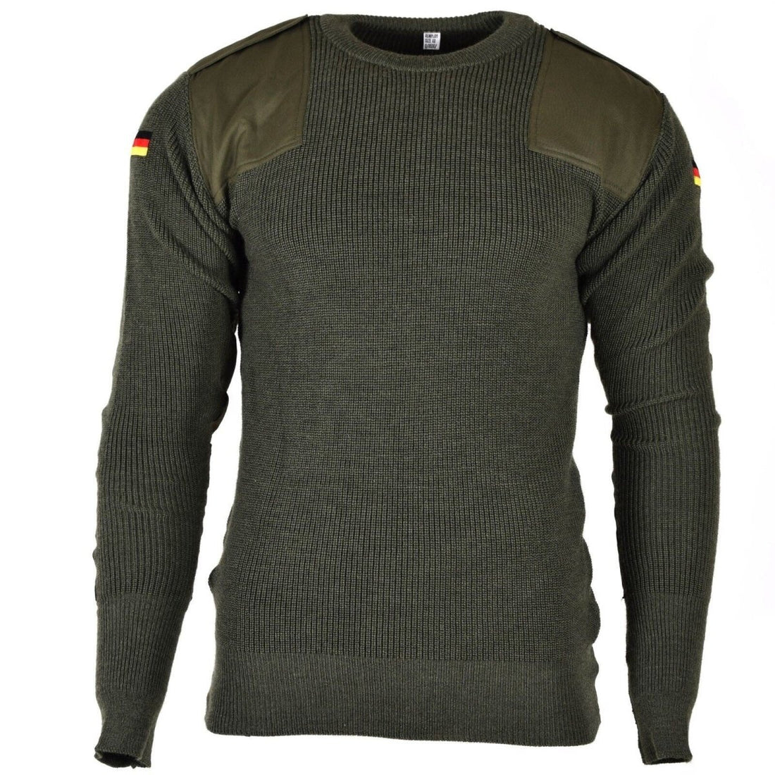 Oryginalny sweter komandosów niemieckich pullover green oliwkowy sweter wełniany nowy