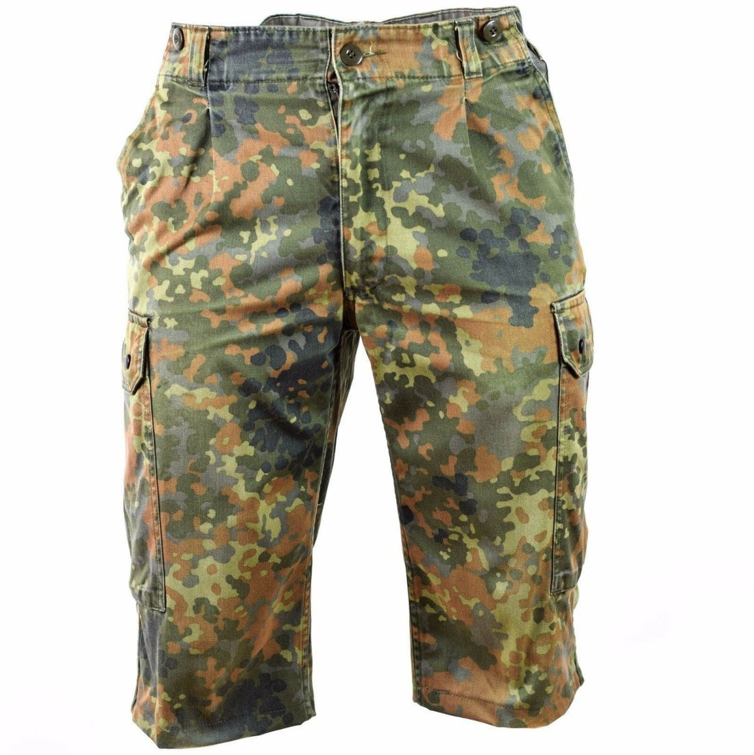 Oryginalne szorty armii niemieckiej bermuflage Flecktarn Flecktarn Bermuda