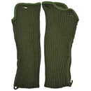 Original German Army Wristlets Cotton Warm Thermal Wrist Warmers Olive - GoMilitar
