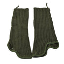 Original German Army Wristlets Cotton Warm Thermal Wrist Warmers Olive - GoMilitar