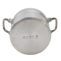 Oryginalne niemieckie wojskowe aluminiowe 2 litera garnko pokrywka wędrówki BW Army Mess Kit Nowy