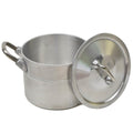 Oryginalne niemieckie wojskowe aluminiowe 2 litera garnko pokrywka wędrówki BW Army Mess Kit Nowy