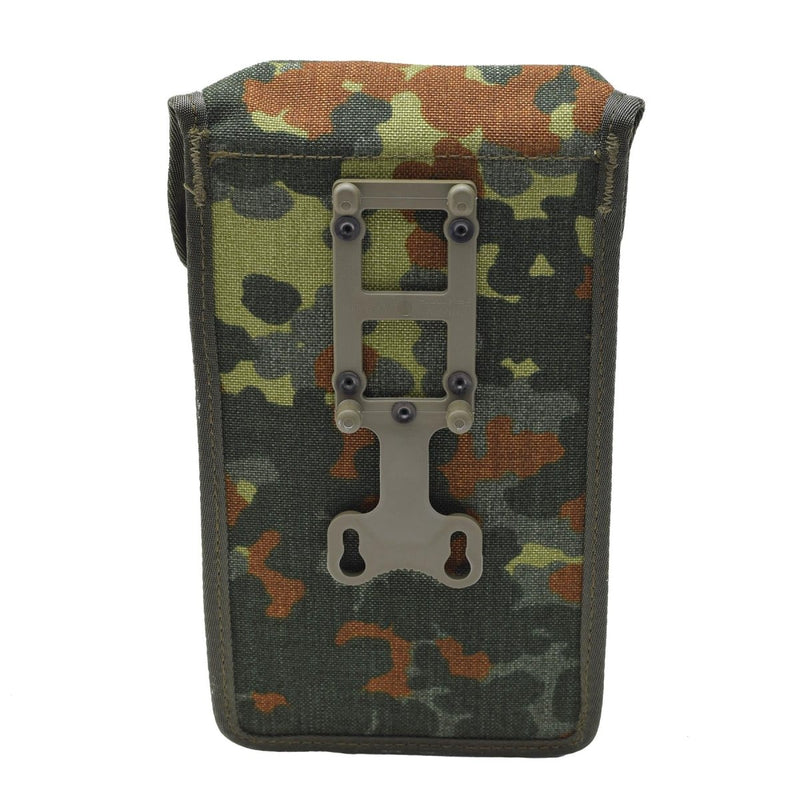 Original German Military BW magazine pouch MP2 small flecktarn camo cordura NEW - GoMilitar