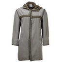 Original German military long parka faux fur liner thermal hooded army olive - GoMilitar
