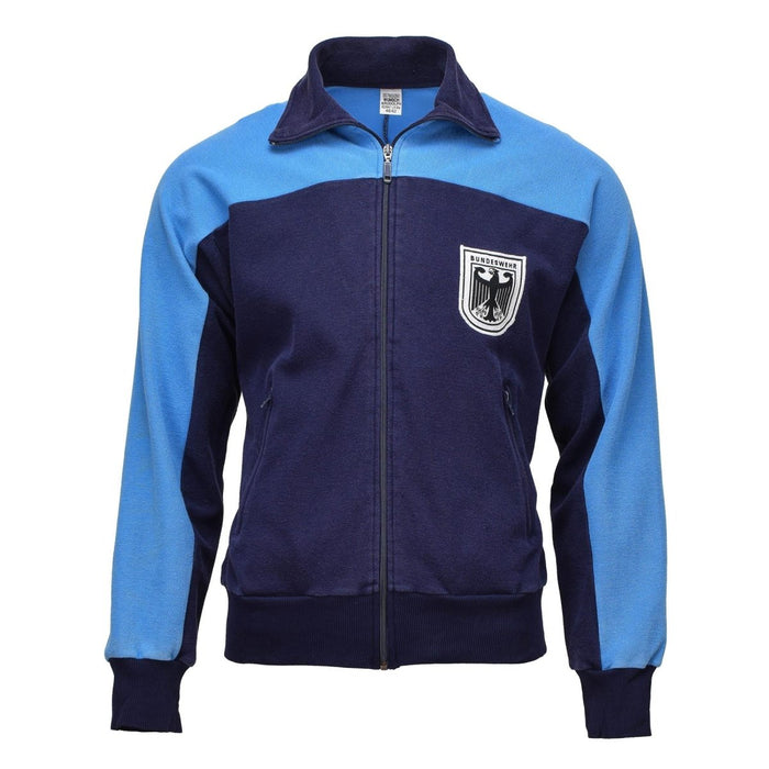 Oryginalna niemiecka kurtka sportowa wojskowa retro dresowa koszule odzież sportowa vintage - GoMilitar
