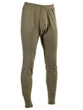 Oryginalne niemieckie kalesony wojskowe termoaktywne Long Johns Army wydane w kolorze oliwkowym