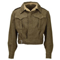Oryginalna armia grecka Eisenhower Ike Jacke Olive Wool Wool Vintage Field Wojska