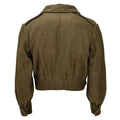 Oryginalna armia grecka Eisenhower Ike Jacke Olive Wool Wool Vintage Field Wojska