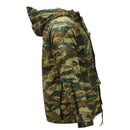 Original Greek Military M65 Field Parka Liner Hood Army Jacket Lizard Camo - GoMilitar