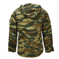 Oryginalna grecka kurtka wojskowa M65 Field Parka z podszewką i kapturem Jaszczurka Camo
