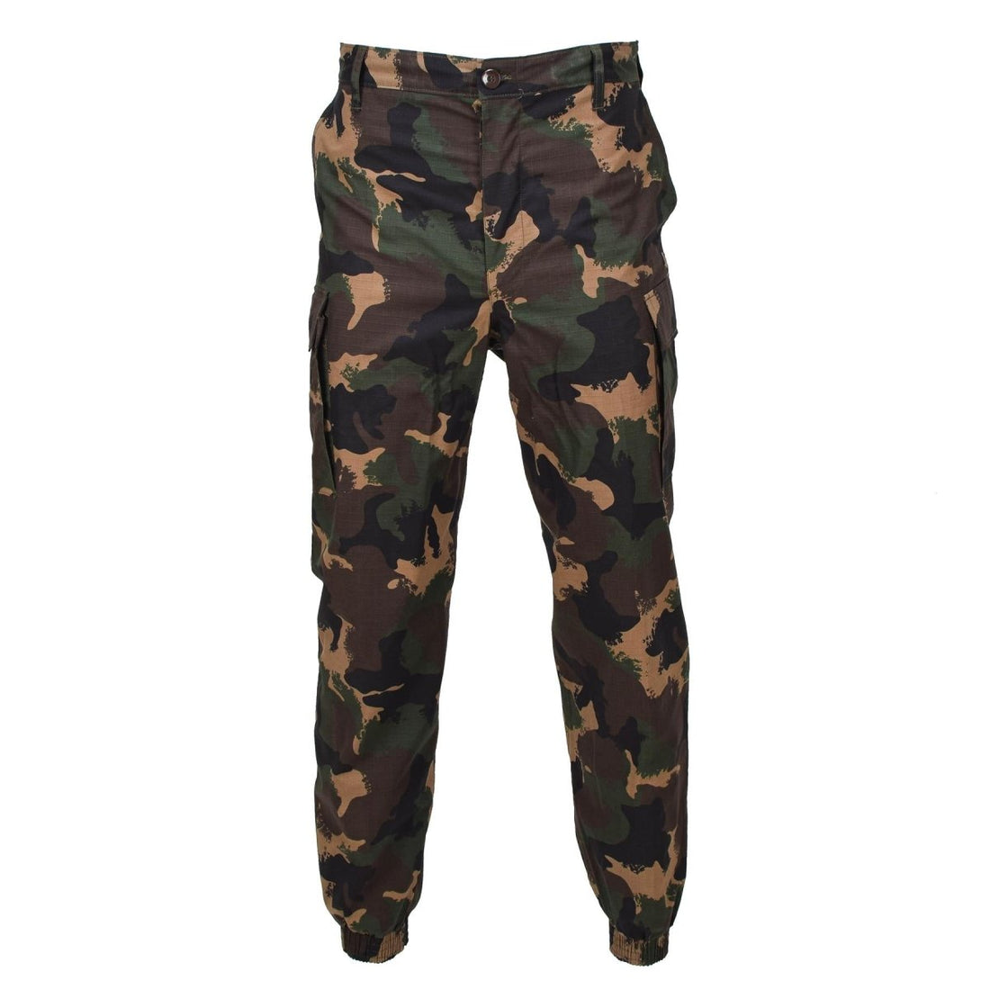 Oryginalne węgierskie wojskowe spodnie letnich pola M1990 Woodland Camo Ripstop Nowe