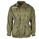 Original Italian army olive green jacket shirt military BDU surplus issue - GoMilitar