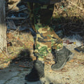 Oryginalne włoskie wojskowe spodnie walczące w leśne spodnie Camo Fieldne spodnie nowe