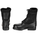 Original Italian Military Combat Boots Lightweight Leather Semi Seasional Black - GoMilitar