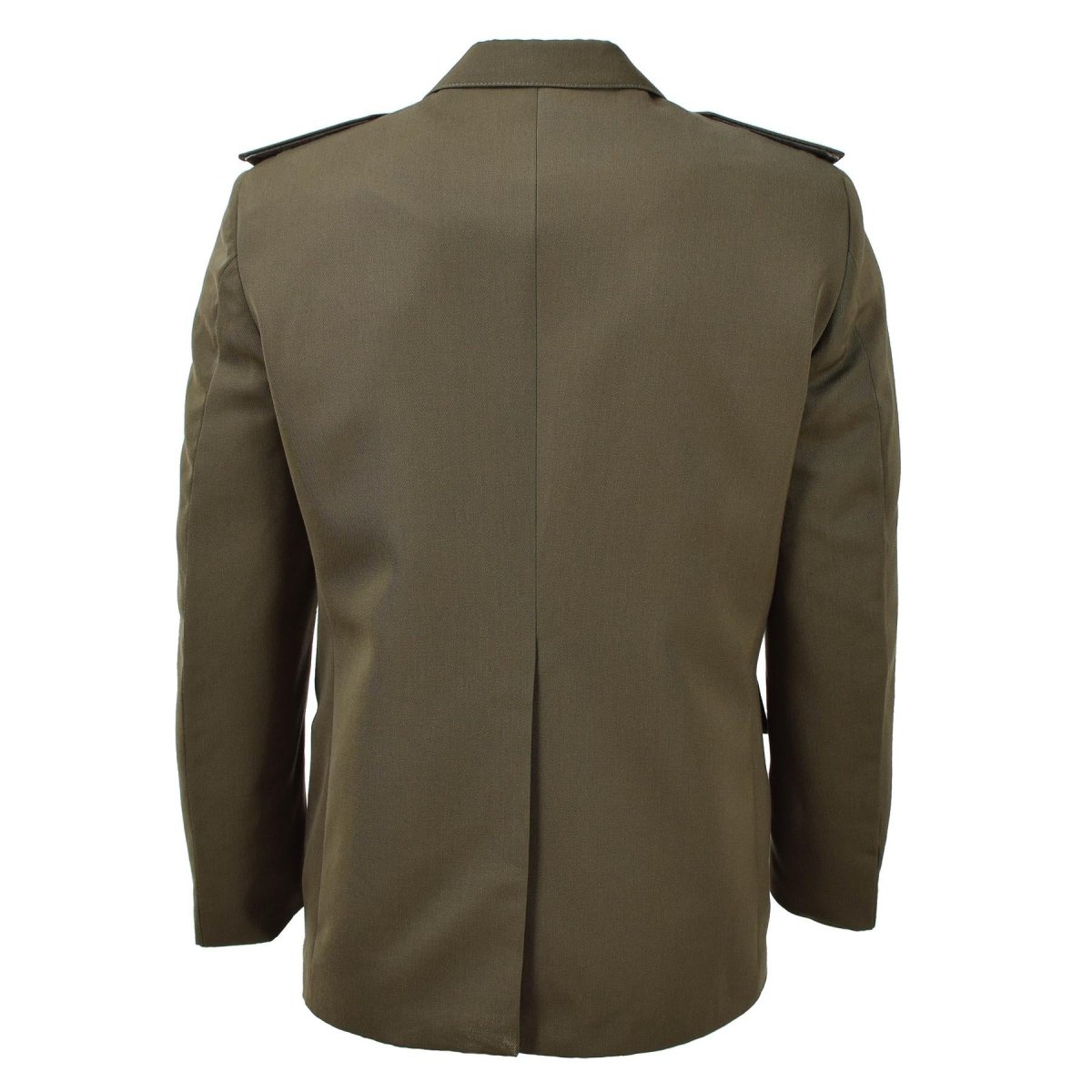 Oryginalna włoska wojskowa kurtka formalna Verde Parade Dress Vintage Brown
